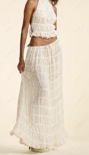 Pleated maxi skirt from Like My Choice